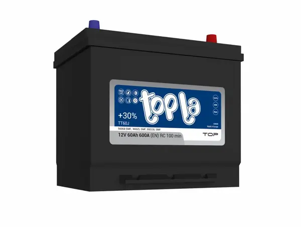 Аккумулятор 12V Topla 6CT-60.0 TOP JIS 56068 SMF TT60J