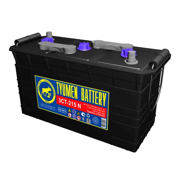 Аккумулятор 6V Tyumen Battery 3СТ-215N STANDARD Ca/Ca (сухозаряж)